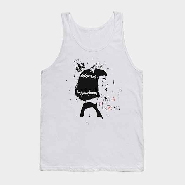 Devil's Little Princess Tank Top by pa2rok